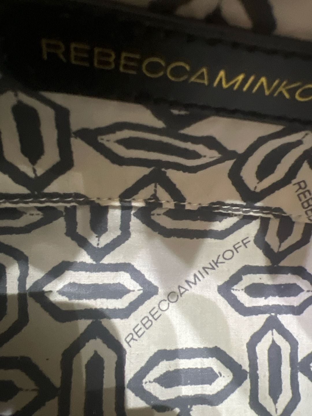 Rebecca Minkoff M.A.B. Tote Leopard Print Saffiano Leather Satchel Bag