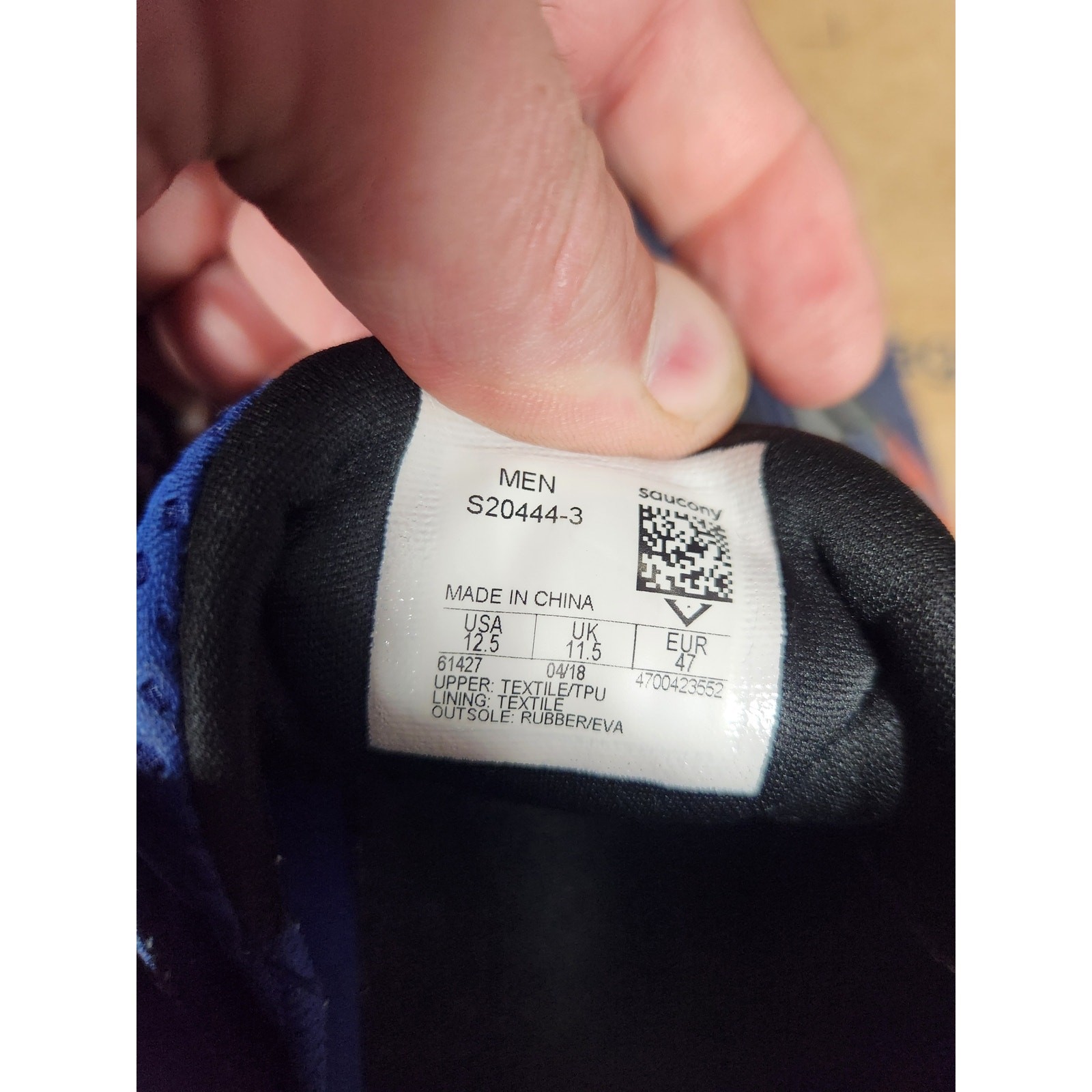Saucony Ride 15 Men’s 12.5