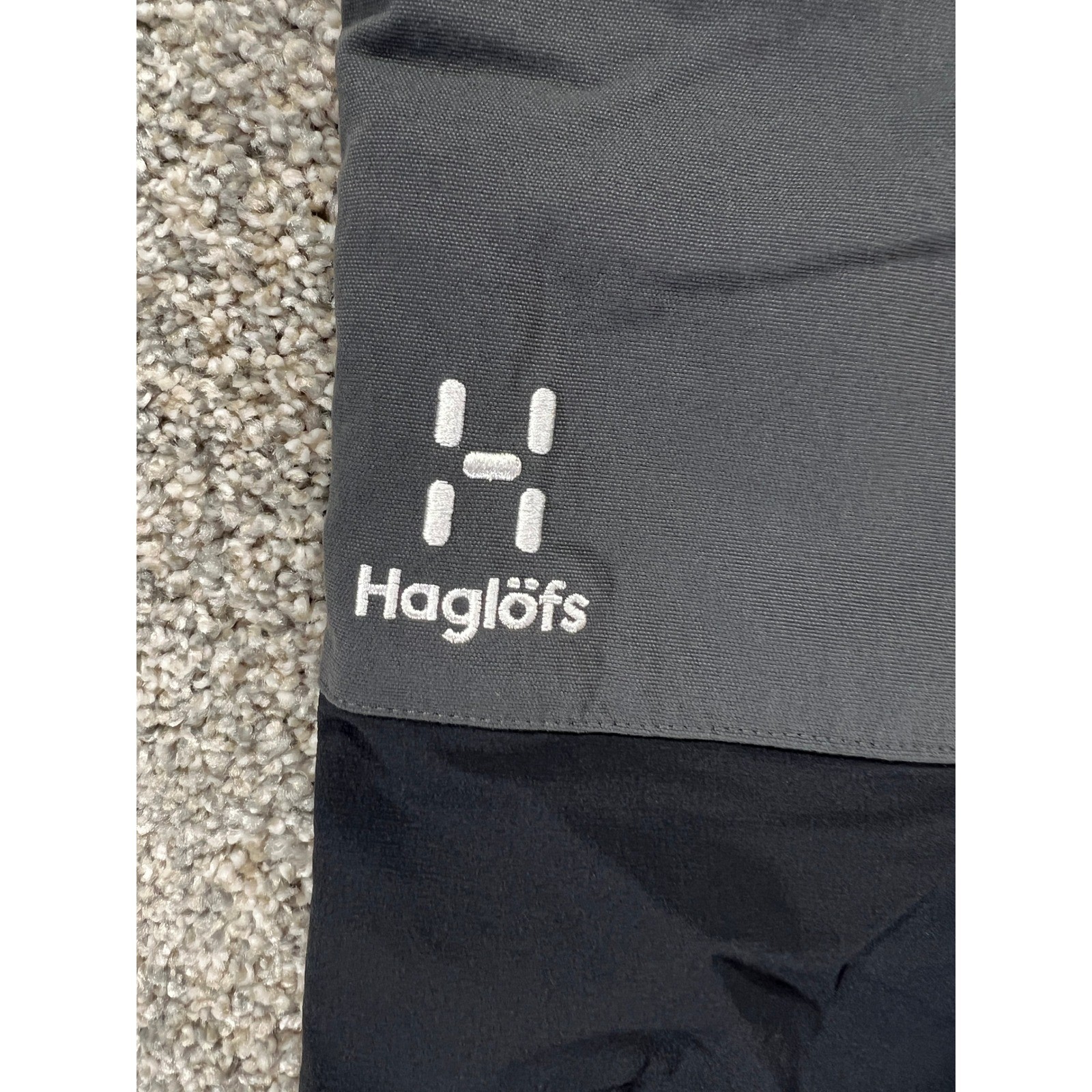 Haglofs Mens Rugged Flex Pants Magnetite Black Hiking Trekking 605212 Size 34