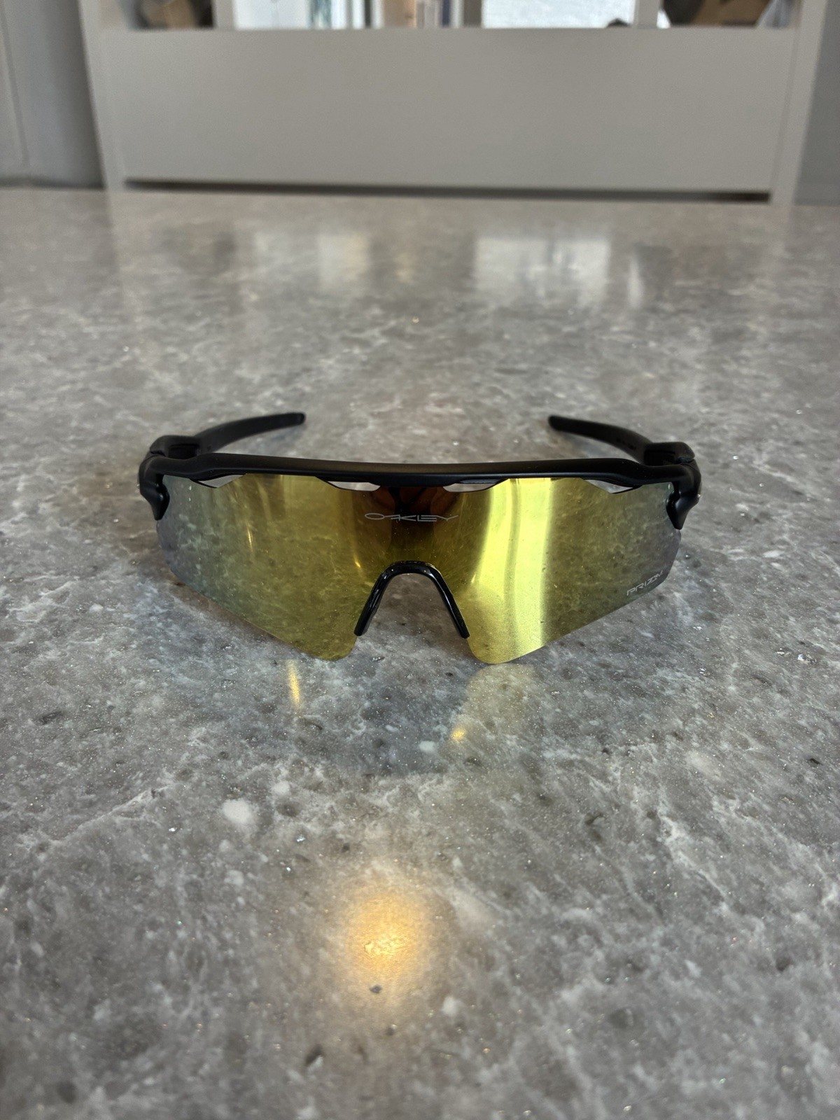 NEW Oakley Radar EV Path Golden Yellow PRIZM Sunglasses OO9208
