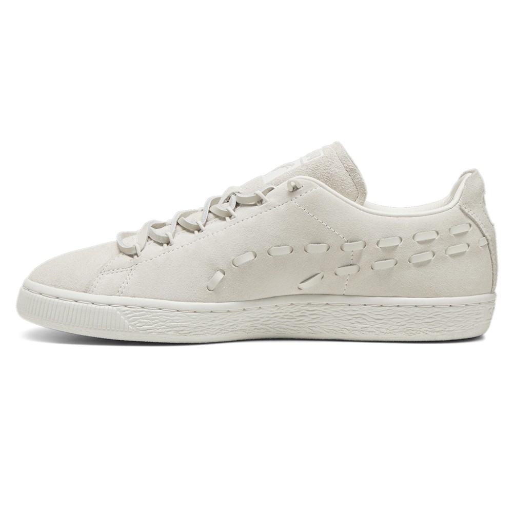 PUMA Suede Decon Lace Up Mens Off White Sneakers Casual Shoes 39649402
