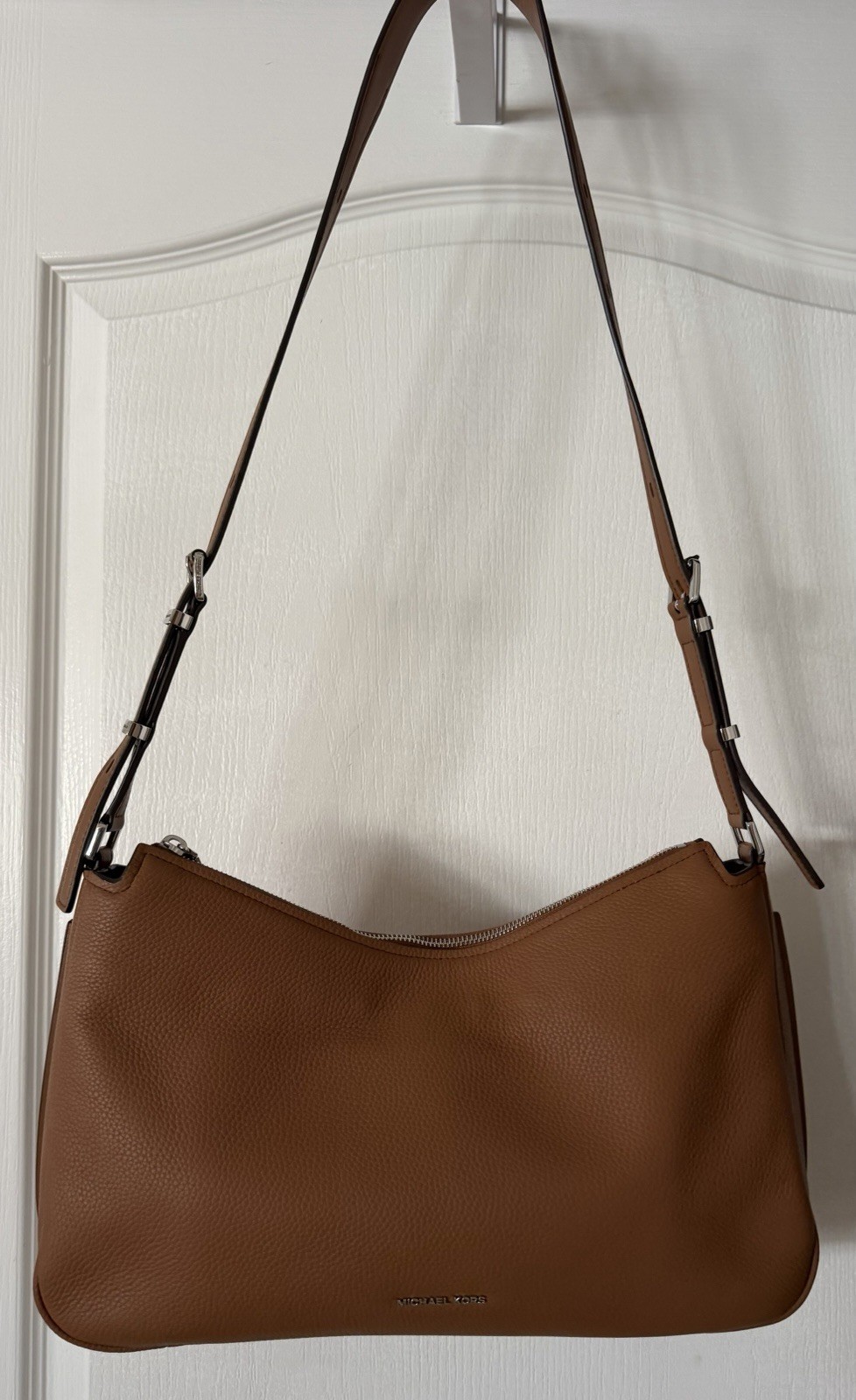 Michael Kors Medium Nolita Luggage Leather Shoulder Bag