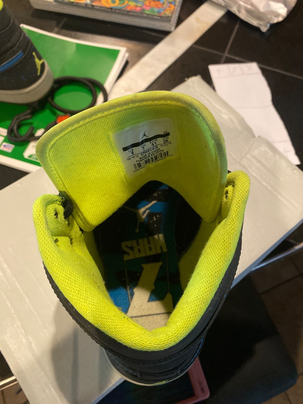 Size 8 – Air Jordan 1 Retro High BHM