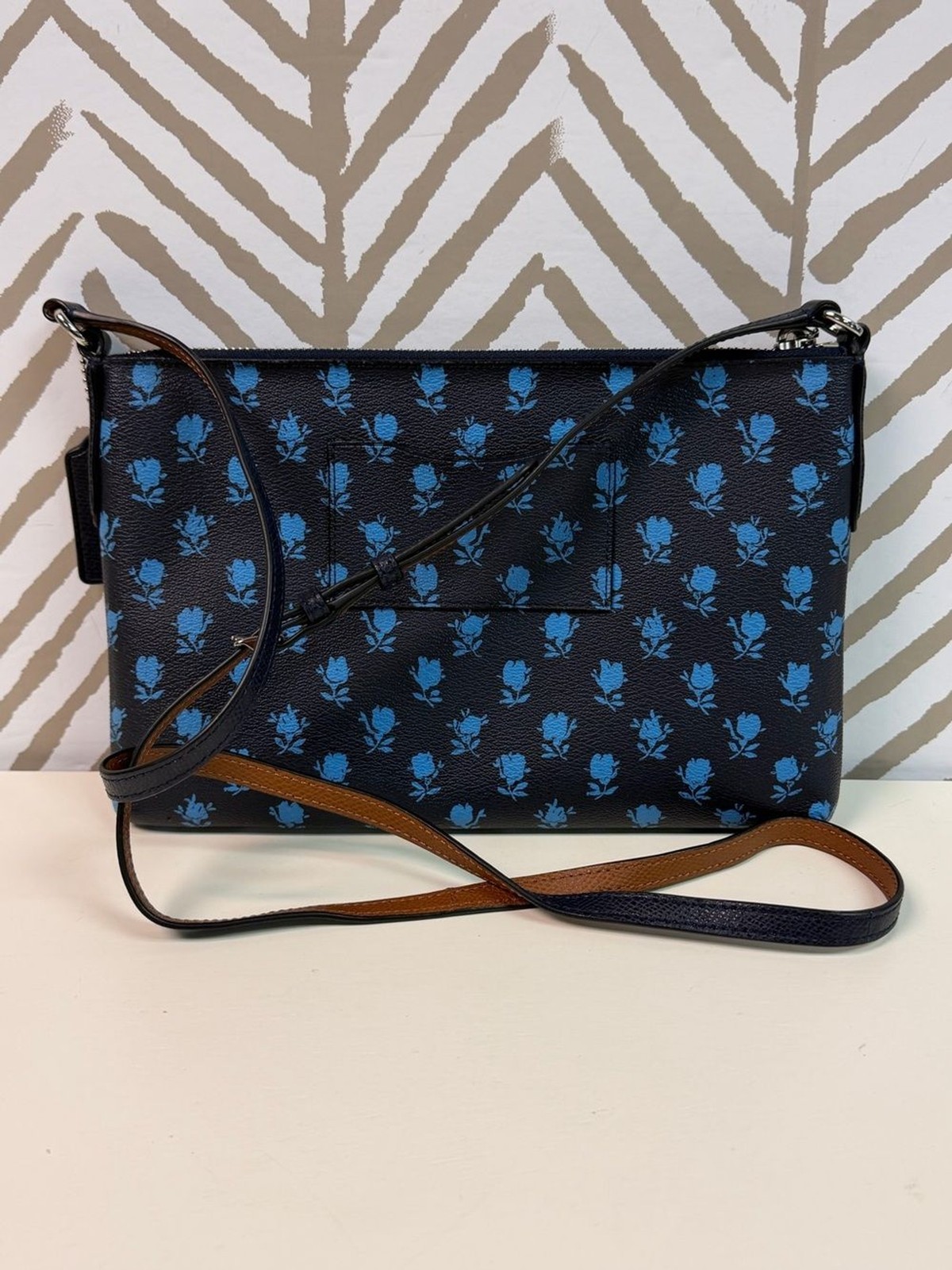 Coach East West Crossbody in Badlands Floral Print and Removable Pouch