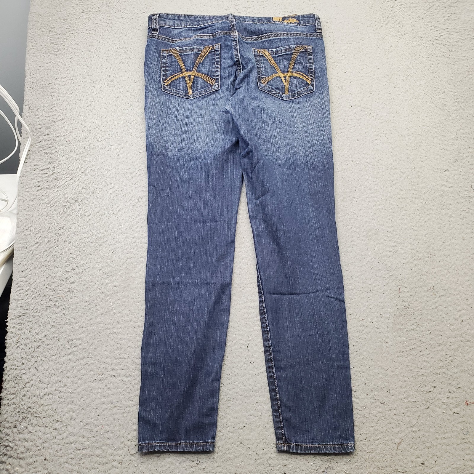KUT from the Kloth Jeans Womens 6 Blue Denim Slim Fit Stretch 5-Pocket Design