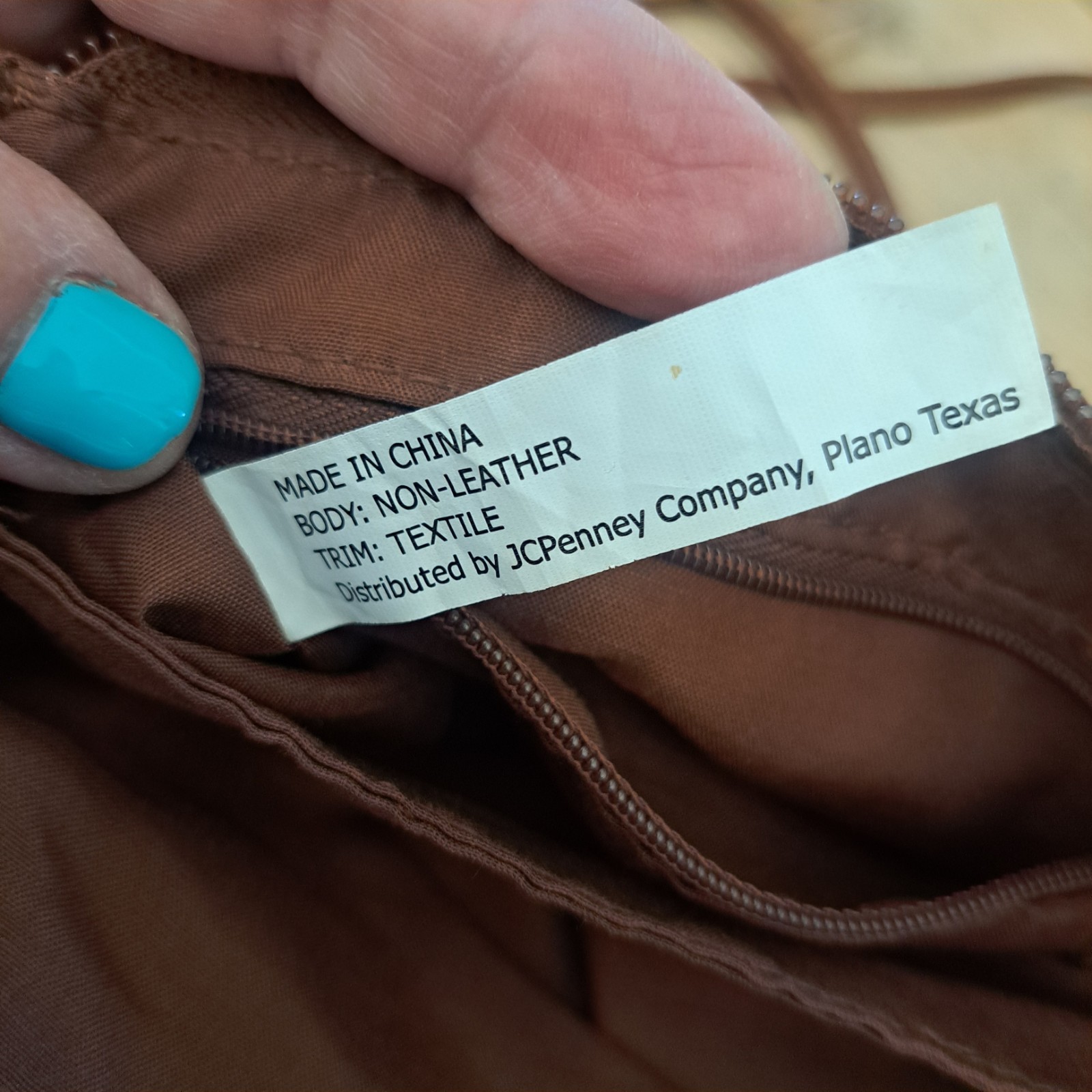 Purse Small Crossbody With Lace and Pockets JC Penny’s Wristlet & 26″ Strap drop