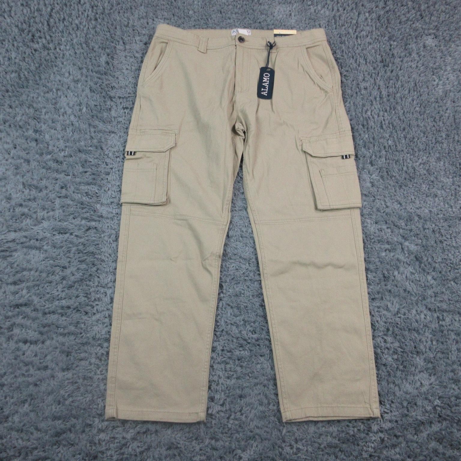 Alamo Stretch Cargo Pants Mens 38×30 Utility Pocket Casual Outdoor 38×29* NWT