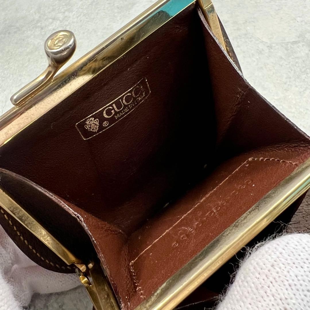 OLD GUCCI GG Supreme PVC coin case 8916