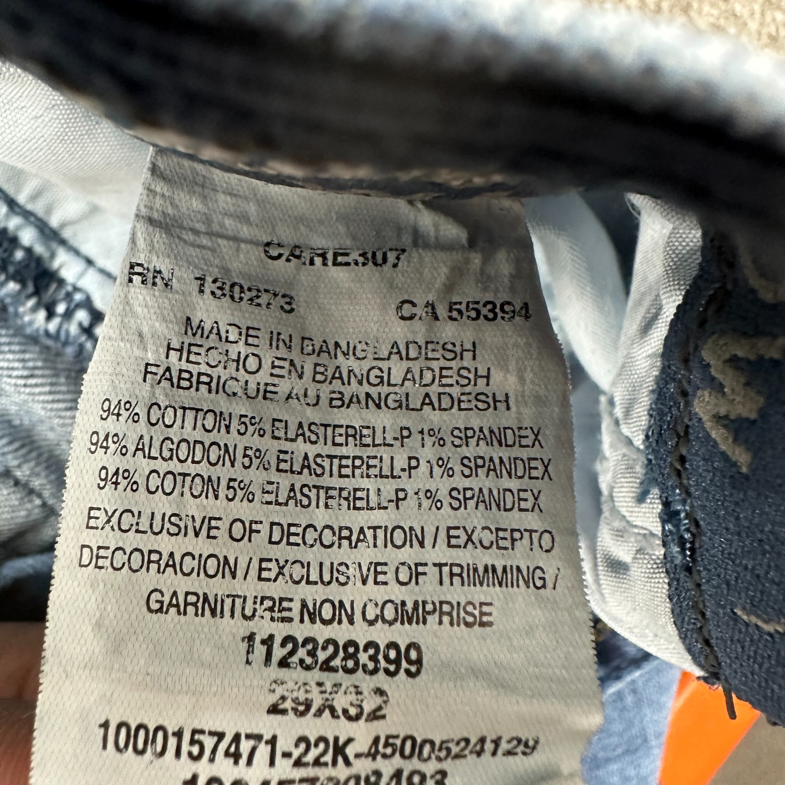 Wrangler Willow Jeans Womens 29×32 Blue Dark Wash Ultimate Riding Straight Leg