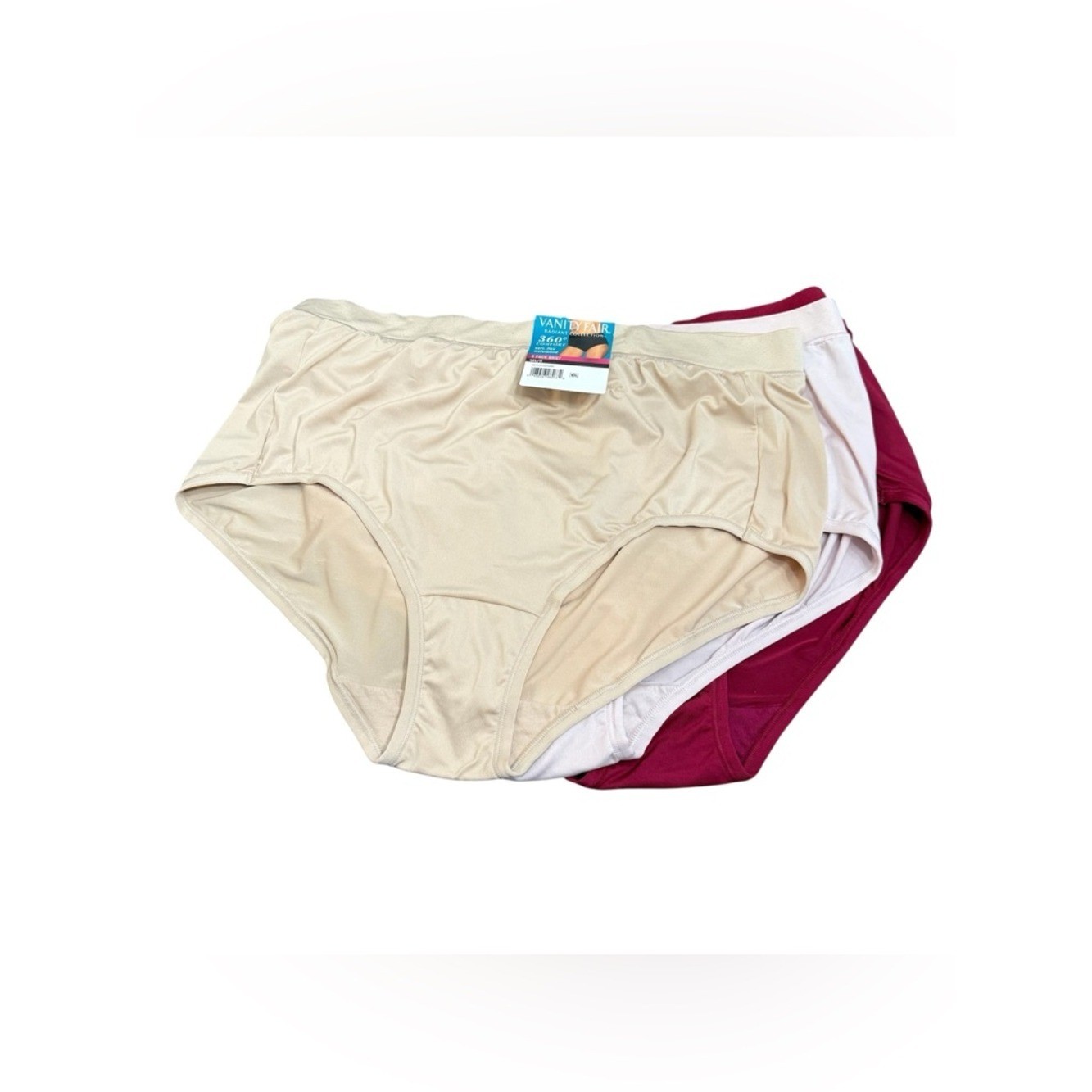 Vanity Fair Radiant Collection Underwear 3 Pack Flex Waistband NWT size 11 4XL