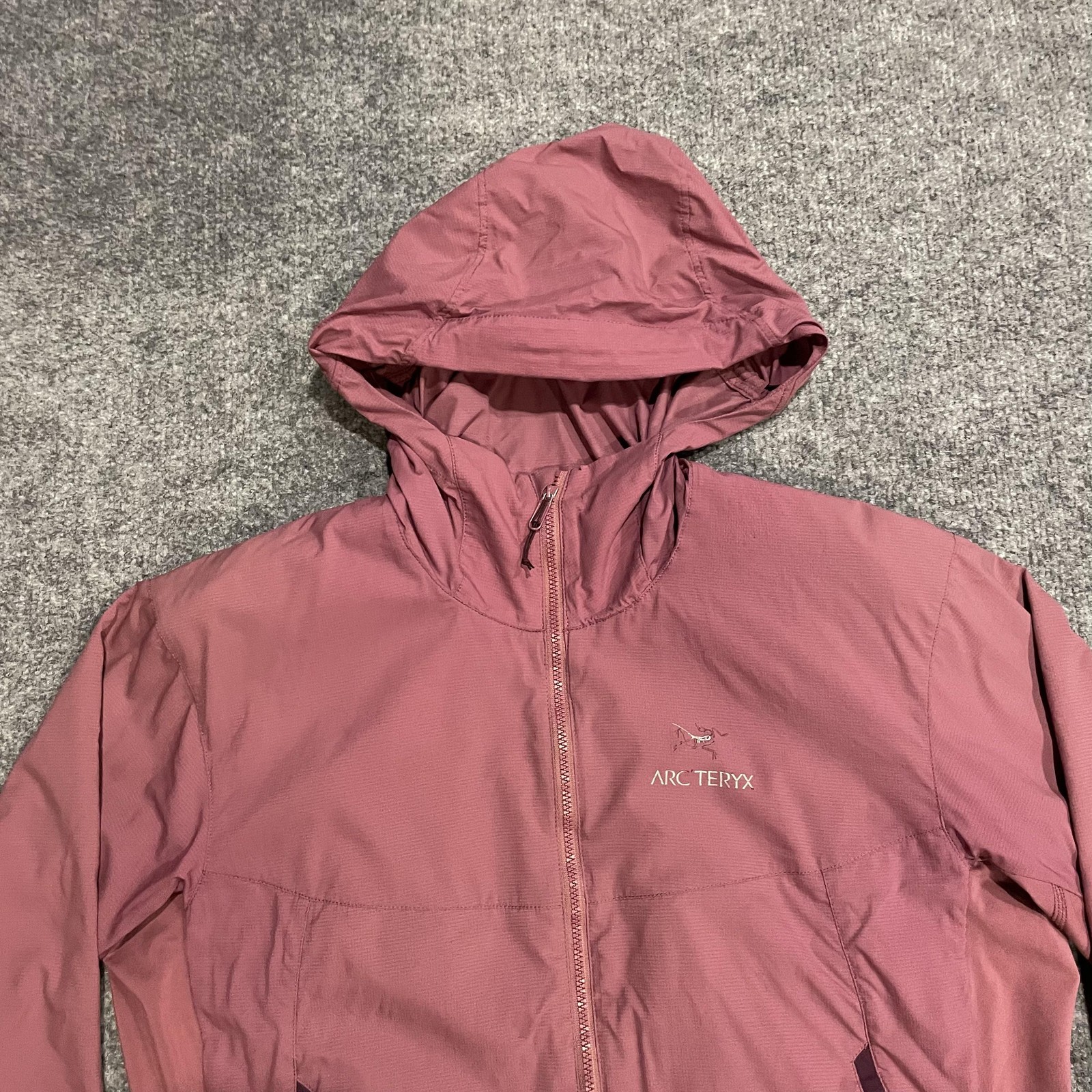 Arc’teryx Atom SL Hoody Womens S Pink Full Zip Insulated Hiking *Read*