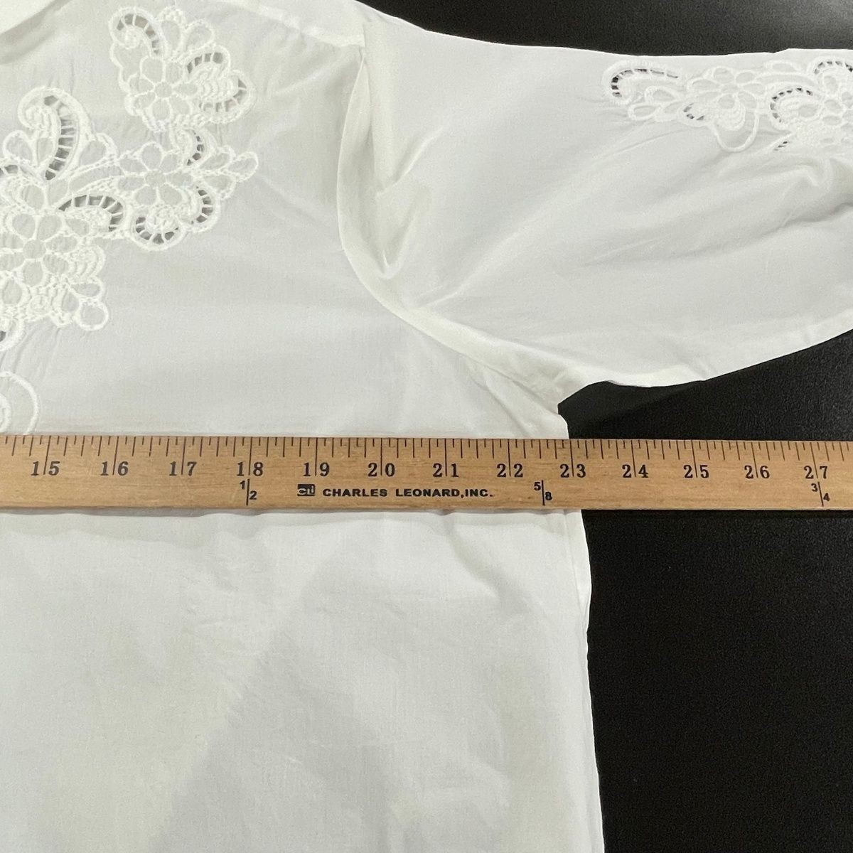 SEZANE Raphaelle Long Sleeve Shirt Women’s Size 4 Ecru S261SH1017E