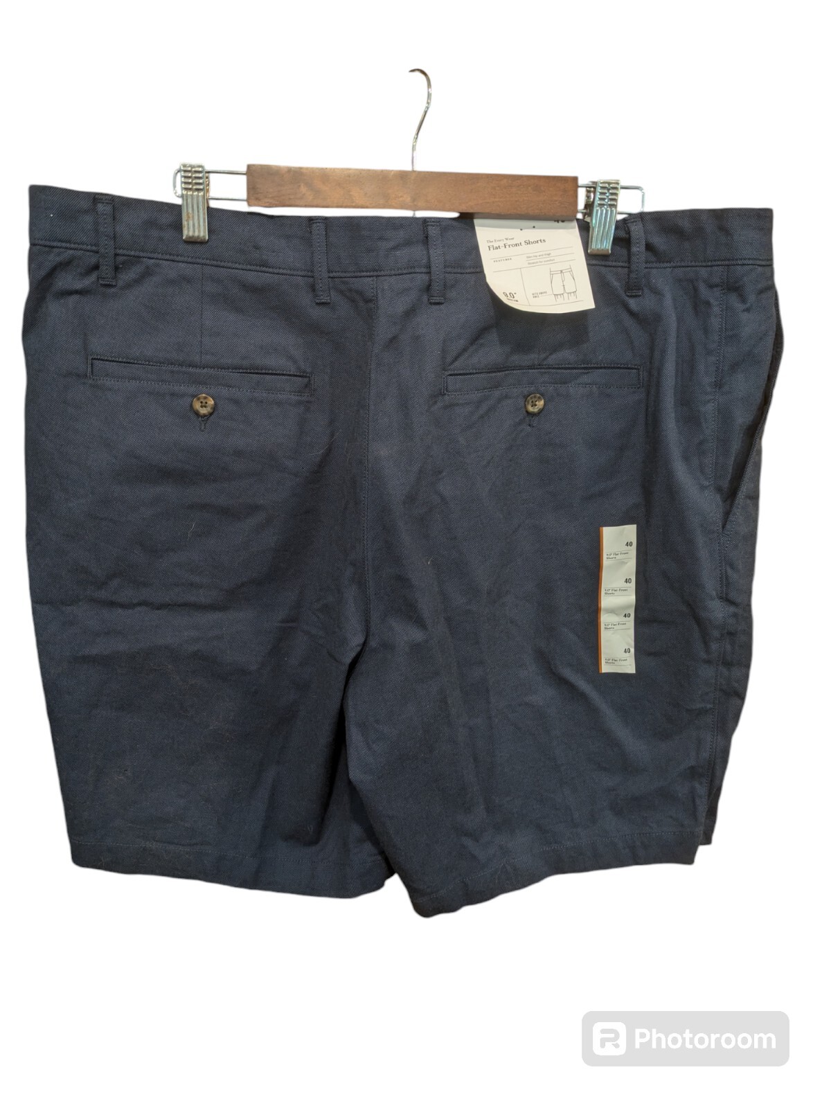 Goodfellow & Co Shorts Mens Size 40, Blue 9”Inseam, The Everywear 98% Cotton