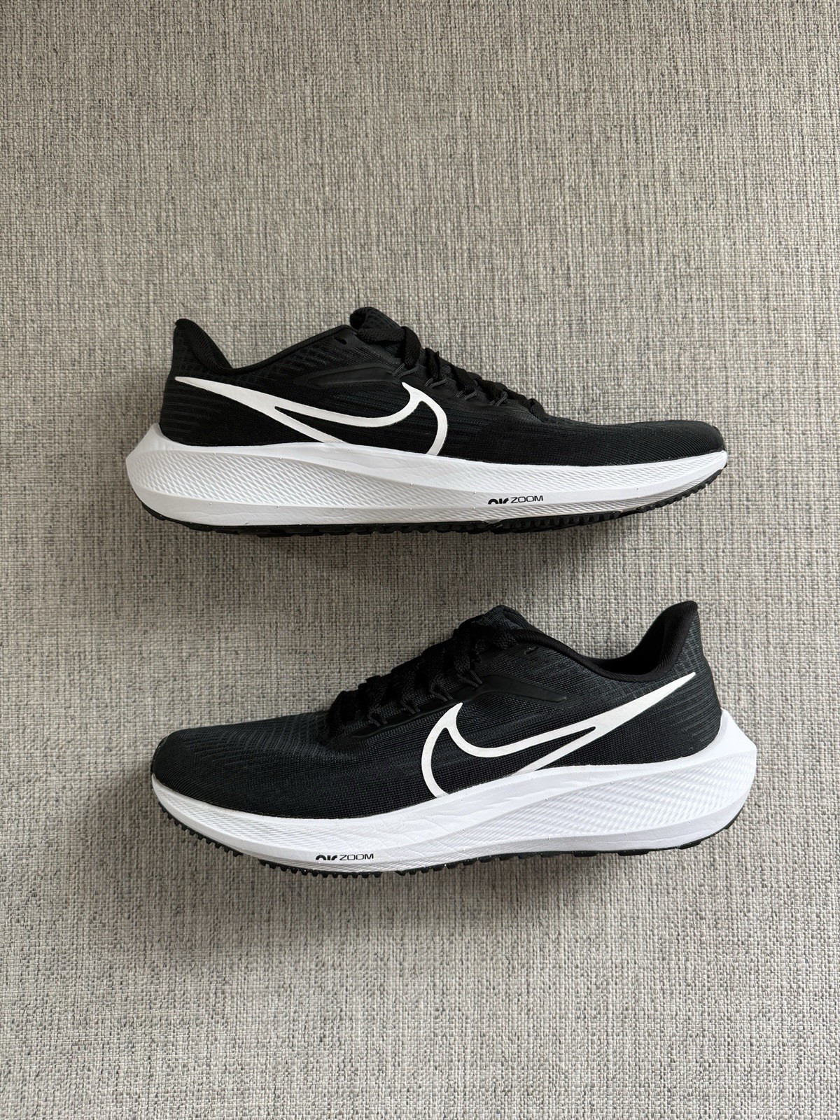 Nike Air Zoom Pegasus 39 Men’s Size 9 Black White Athletic Shoes DH4071 001