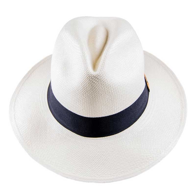 Toquilla Straw Panama Hat Ecuador Handwoven – Fedora Style with Gift Bag and Box