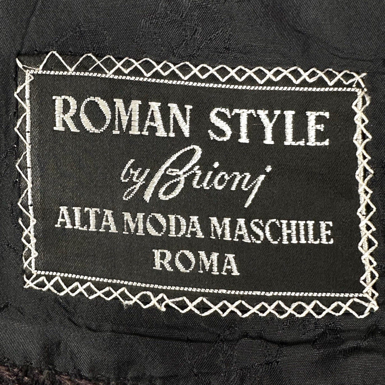BRIONI Roman Style Vintage 85% Wool 15% Cashmere Striped Tweed Sport Coat 40R
