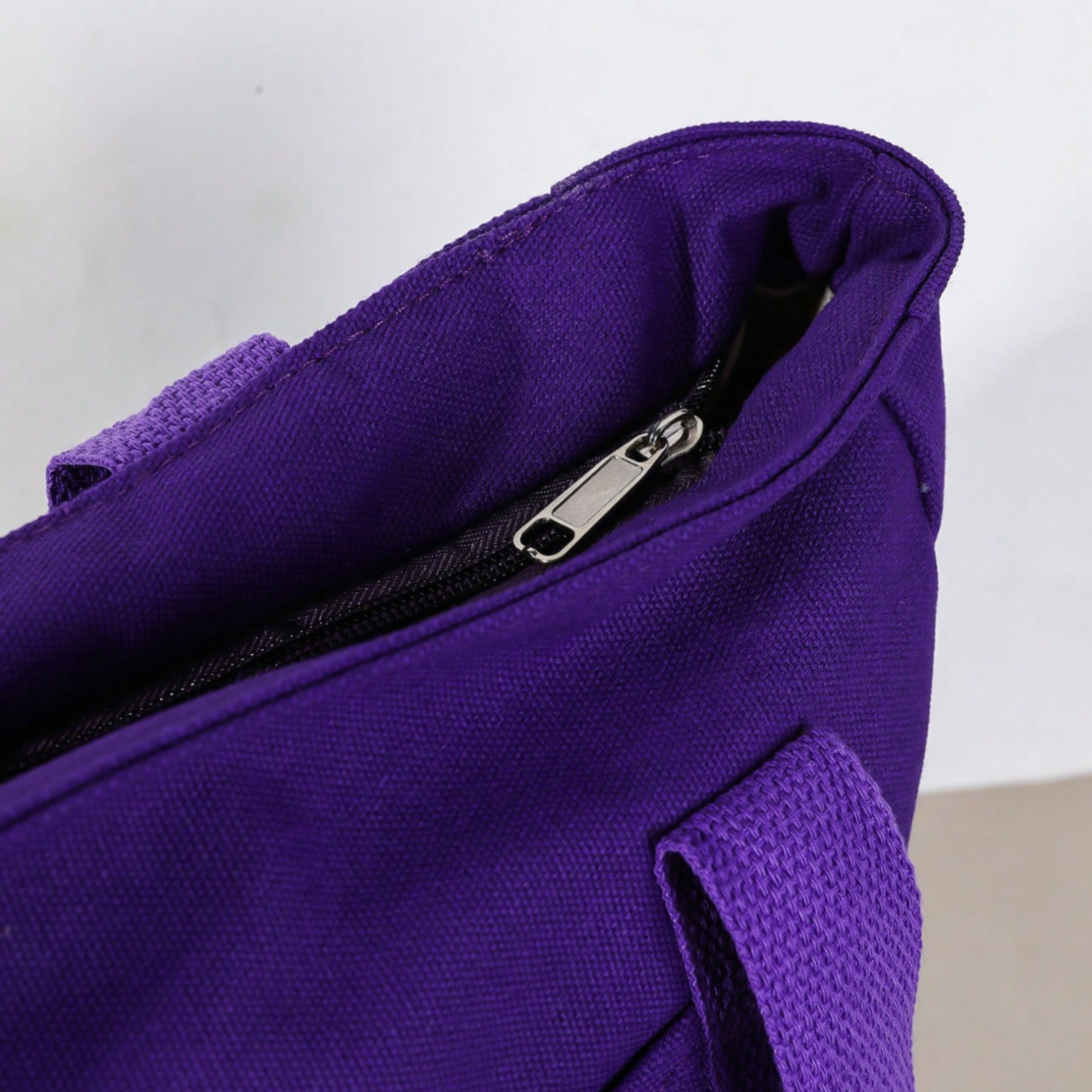Large Capacity Canvas Tote Bag Multi-Pocket Shoulder Bag Portable Women Handbag