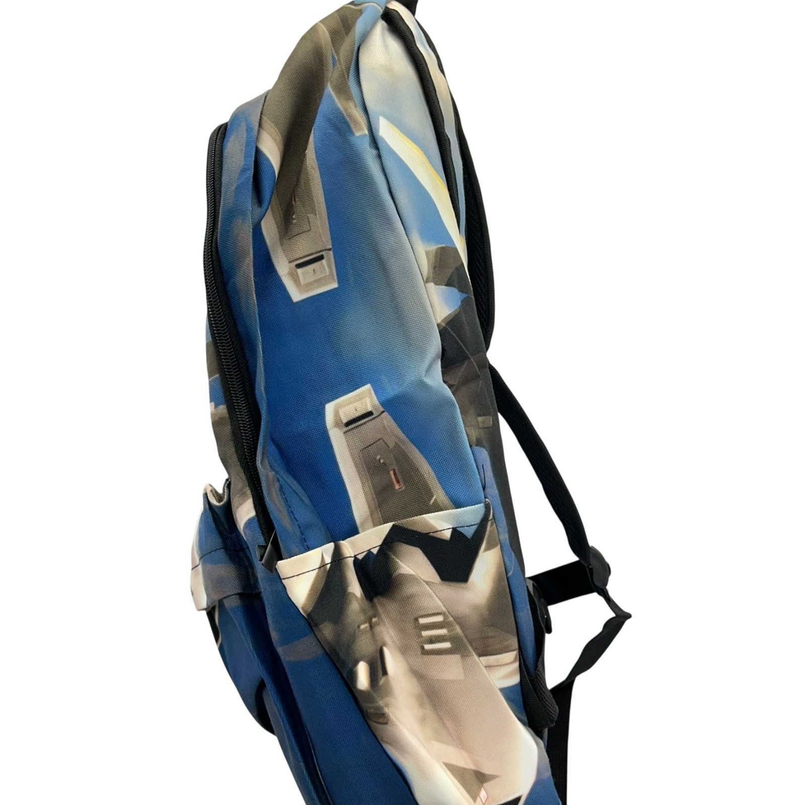 U.S. Air Force F-22 Raptor in The Sky Travel Backpack with Adjustable Straps