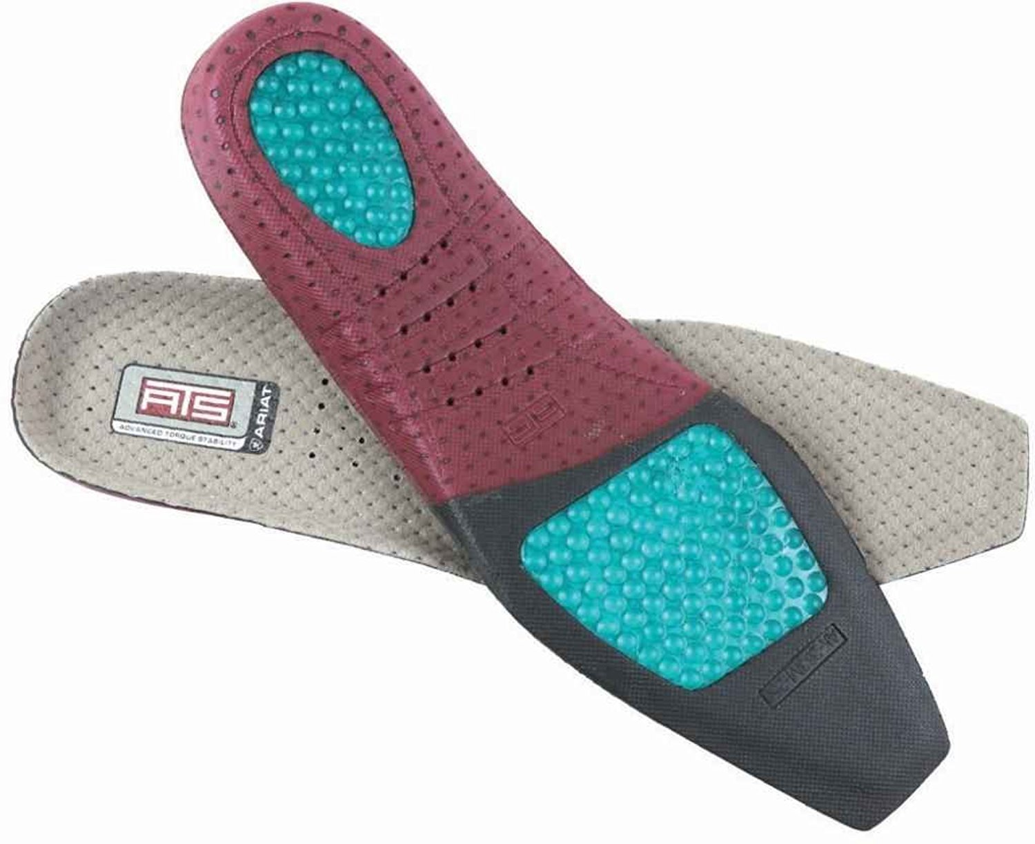 Ariat Men’s Square Toe ATS Multi Footbed Insoles