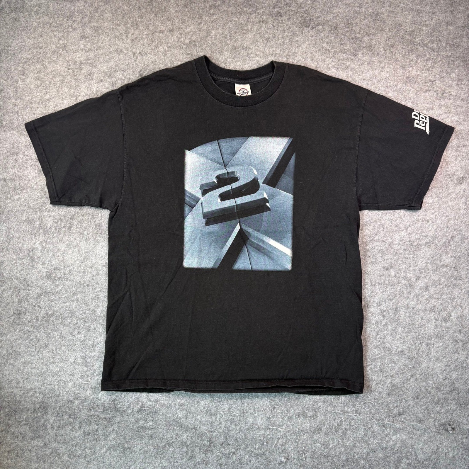 Vintage 2003 X-Men 2 Movie Promo Shirt Dr Pepper Marvel XL Black T-Shirt