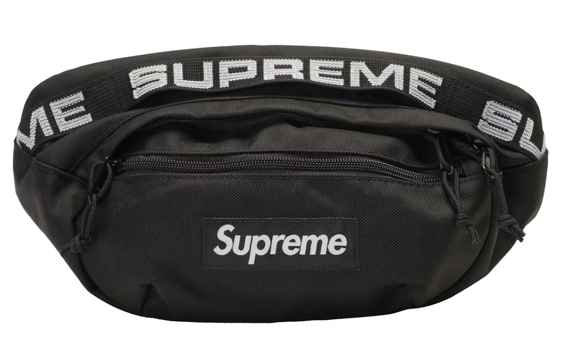 Supreme Waist Bag Fanny Pack SS18 Black New