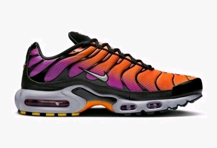 NEW Nike Men’s SIZE 11 Air Max Plus ‘Desert Sunset’ Fushia Orange DM0032-014