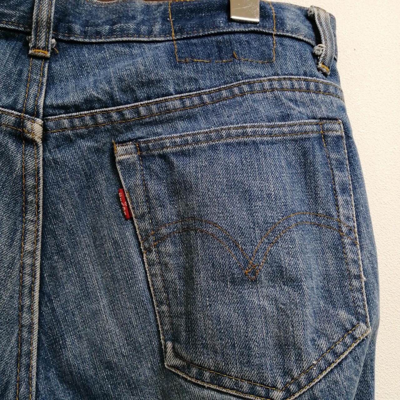LEVIS Denim Pants Blue Back 25 TALON Made in France Used