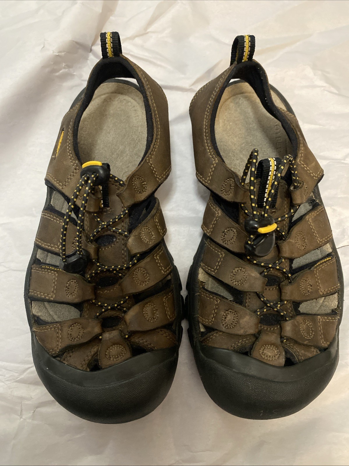 Keen Newport Womens Size 7.5 Sandal Waterproof Leather Beach Sport Shoes