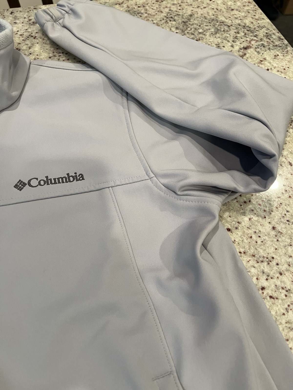 Columbia Bowen Lake II Softshell Jacket Gray Omni Shield Men’s Size Medium
