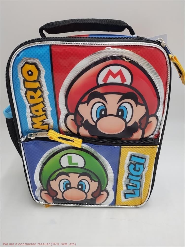 Nintendo Super Mario Lunch Tote – Mario and Luigi