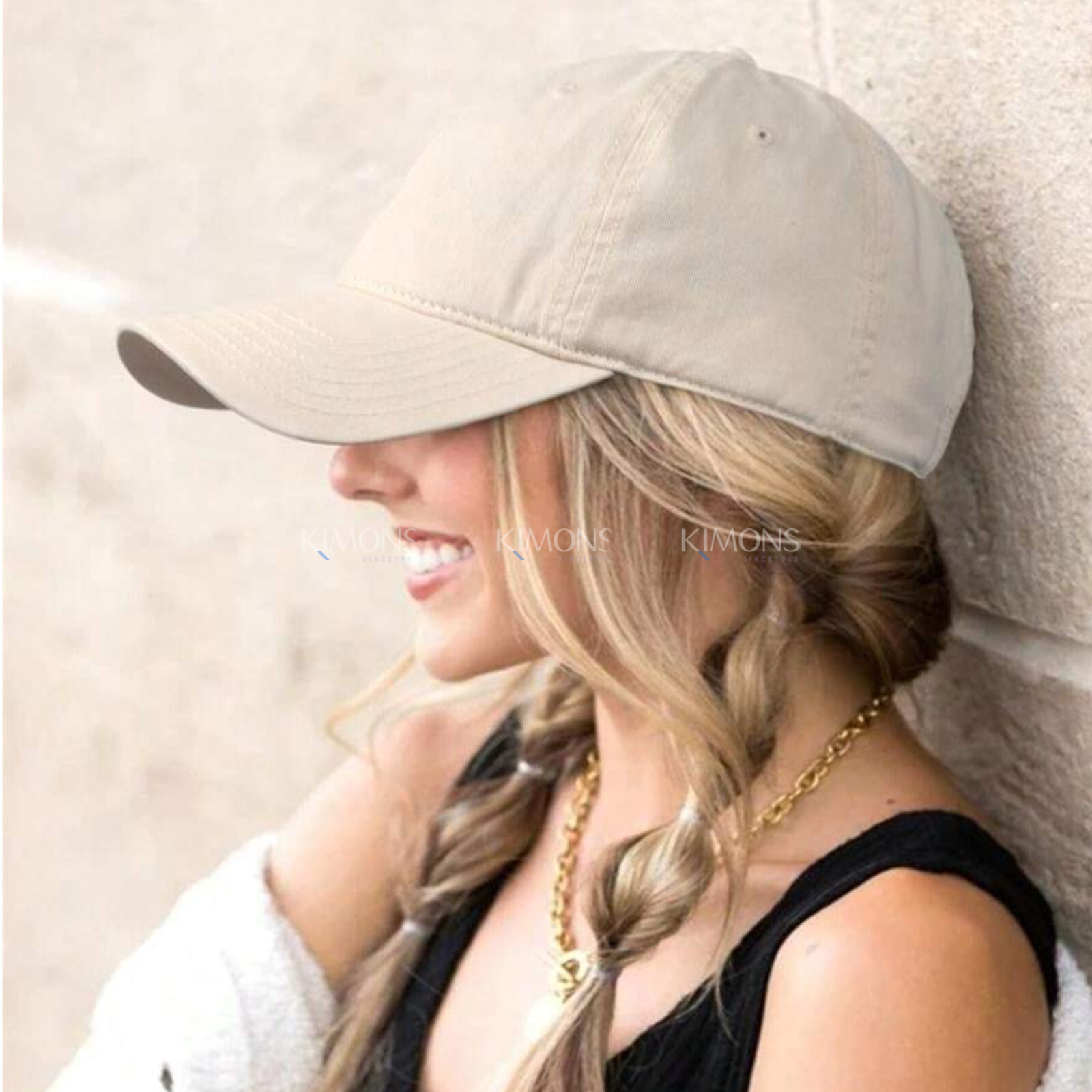 Polo Style Cotton Baseball Cap Ball Dad Hat Adjustable Plain Solid Washed Men PC
