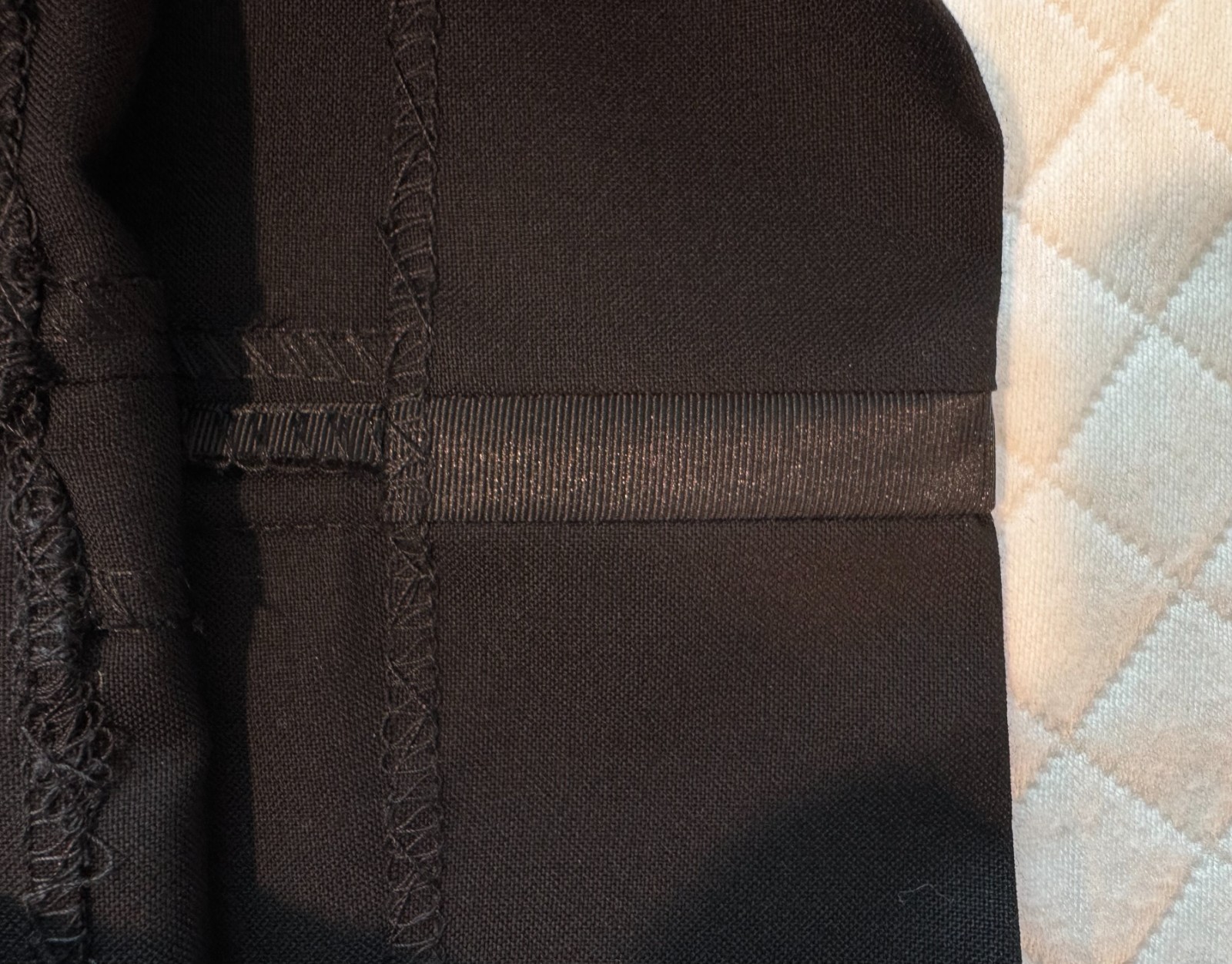 HICKEY FREEMAN Men’s 2 Piece Black Tuxedo Suit Jacket Size 46-R