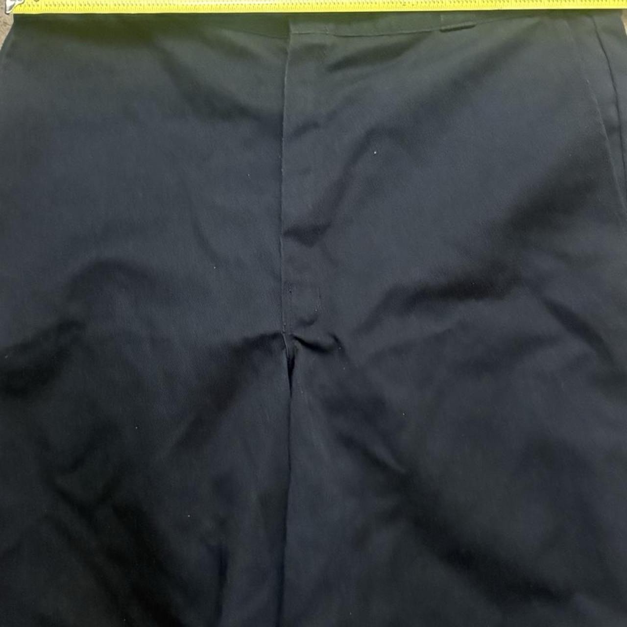 Dickies Mens Regular Fit 11in Inseam Flat Front Work Short Black Flex Sz 38