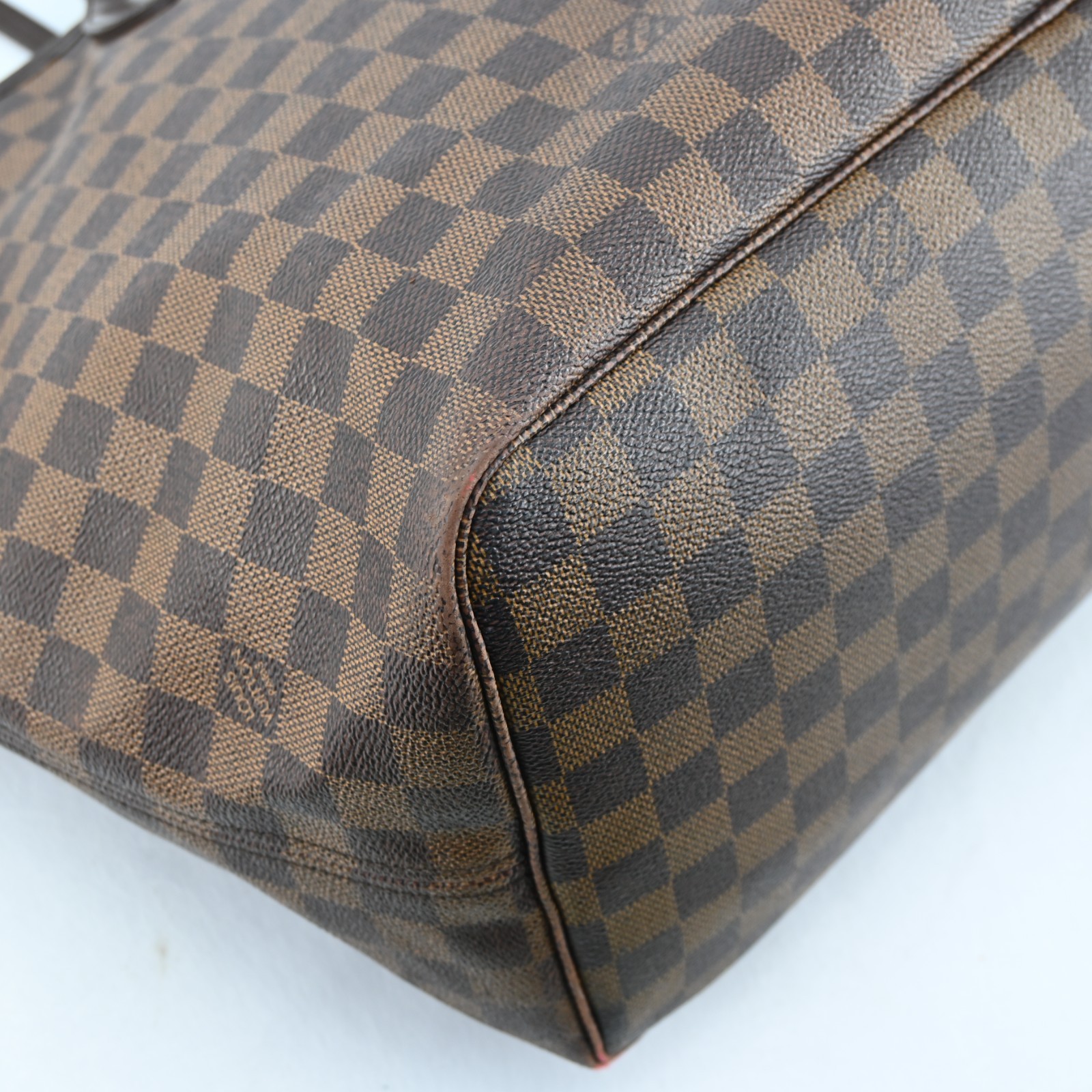 LOUIS VUITTON Damier Ebene Neverfull GM Tote Bag N51106 LV C1965YR806