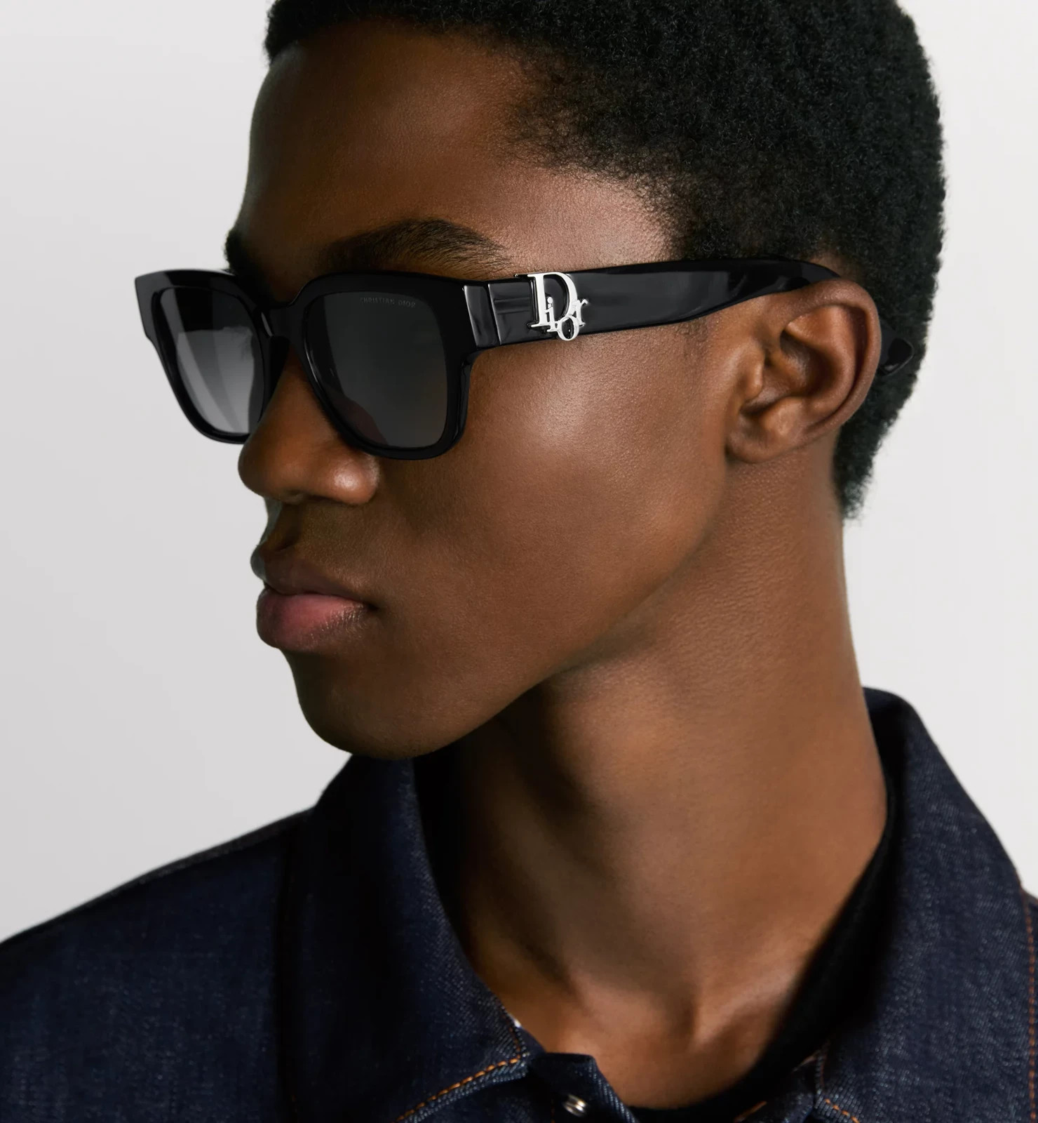 Dior Oblique S1I Sunglasses Black Square 53mm | Authentic | Made in Italy | New