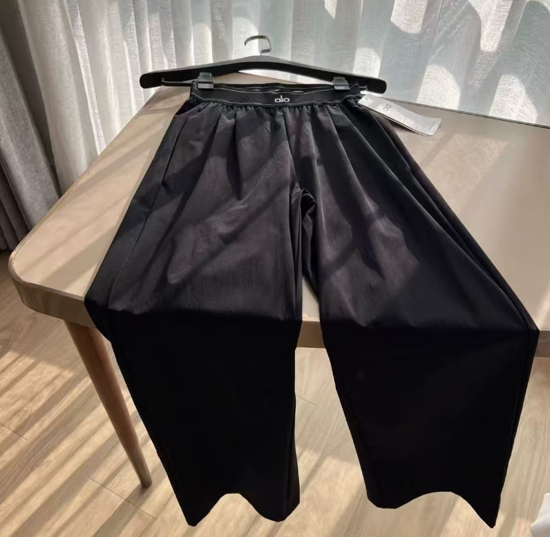 2026 Sports Yoga Pants Women High Waist Summer Casual Straight Leg Pants Comfort