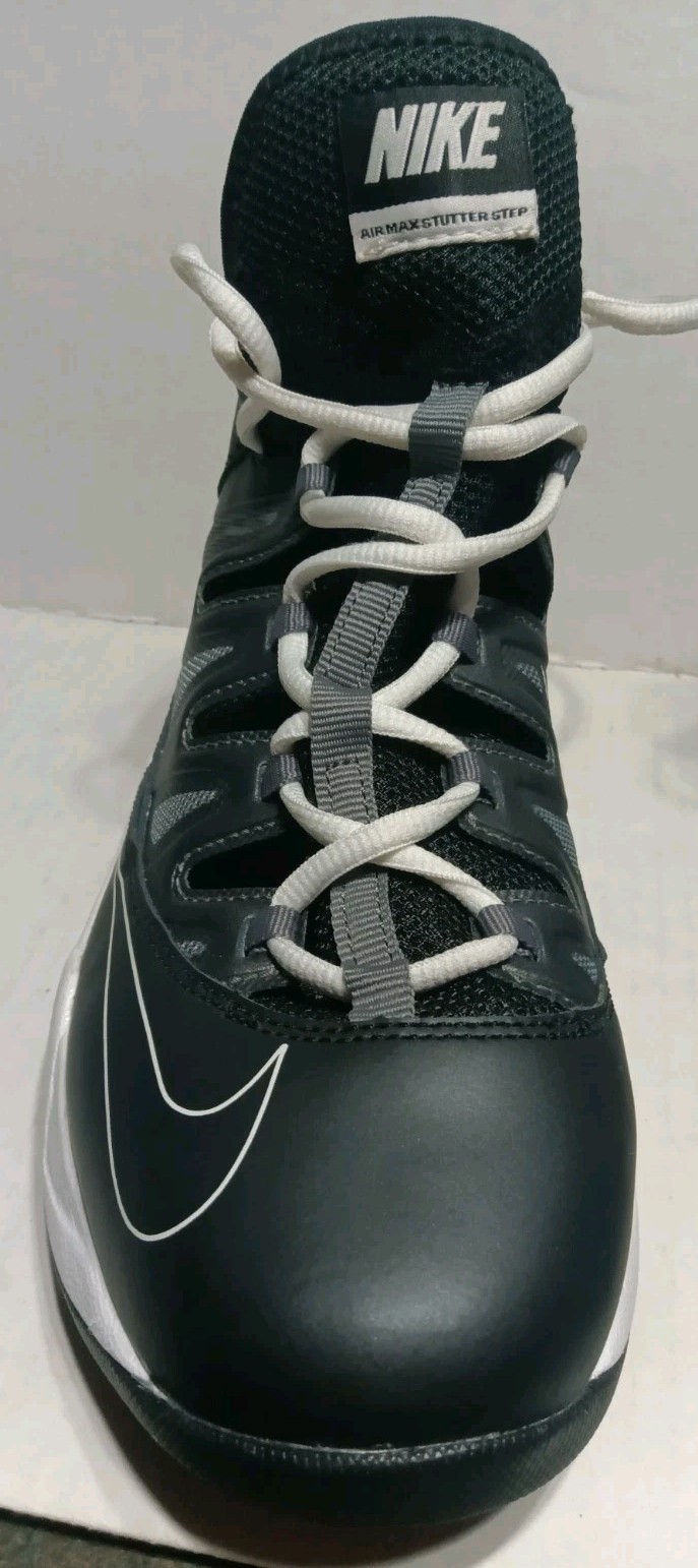 Nike Air Max Stutter Step Shoes Men’s Size 7 Black White Charcoal Brand New