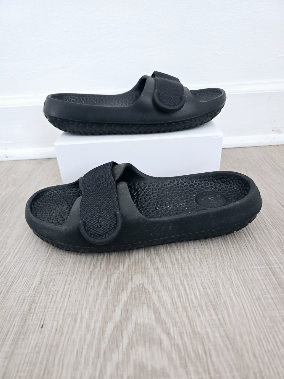 Allbirds Sugar Sliders Slides Slip On Black Sandals Womens 12 – Mens Size 10