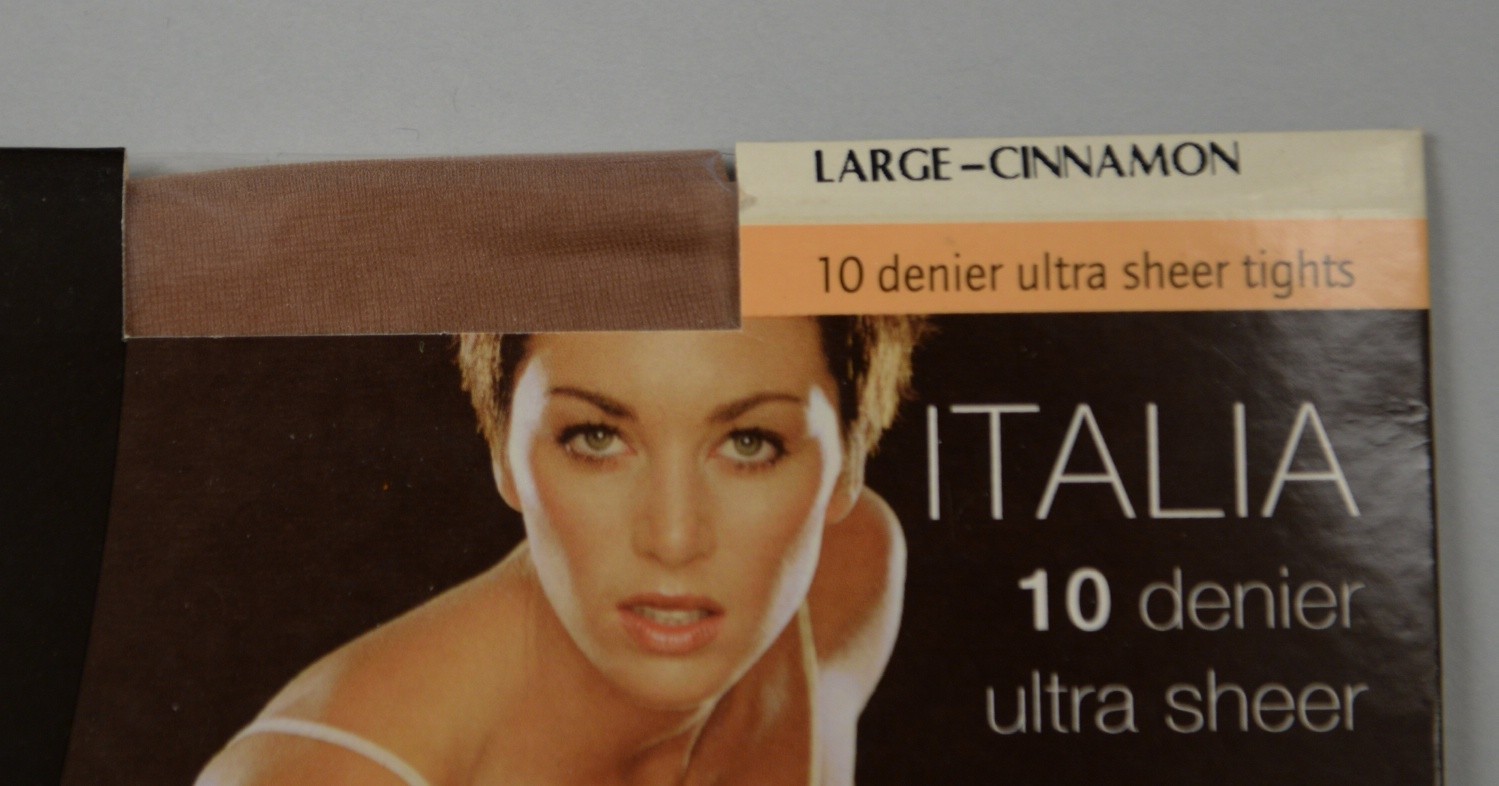 NOS Pretty Polly Italia Ultra Sheer 10 Denier Pantyhose Tights – Cinnamon