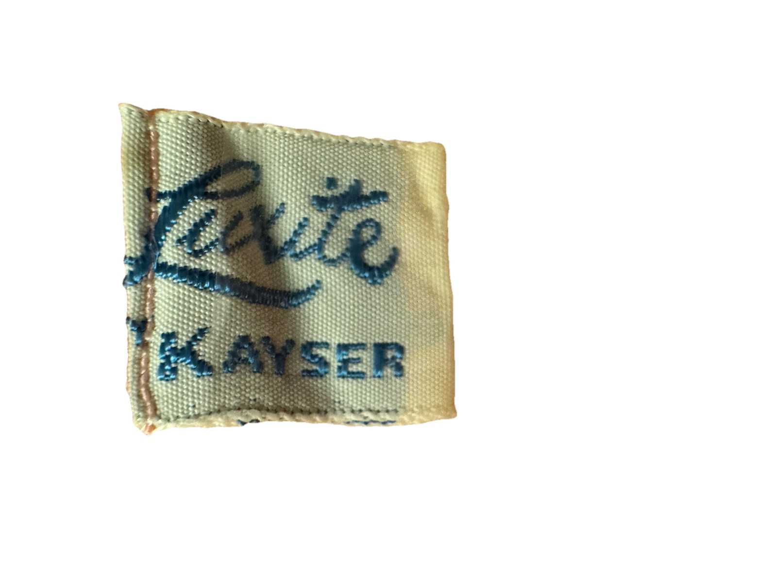 Vintage 50s Kaiser Luxite Pink Sheer Nylon mini pleated lace Ruffle Frilly Shawl