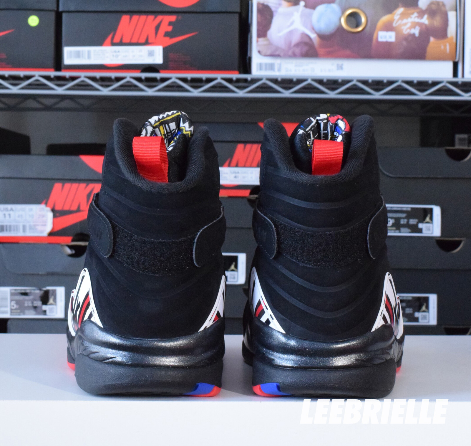 Nike Air Jordan 8 Retro PLAYOFFS Black True Red White 305381-062