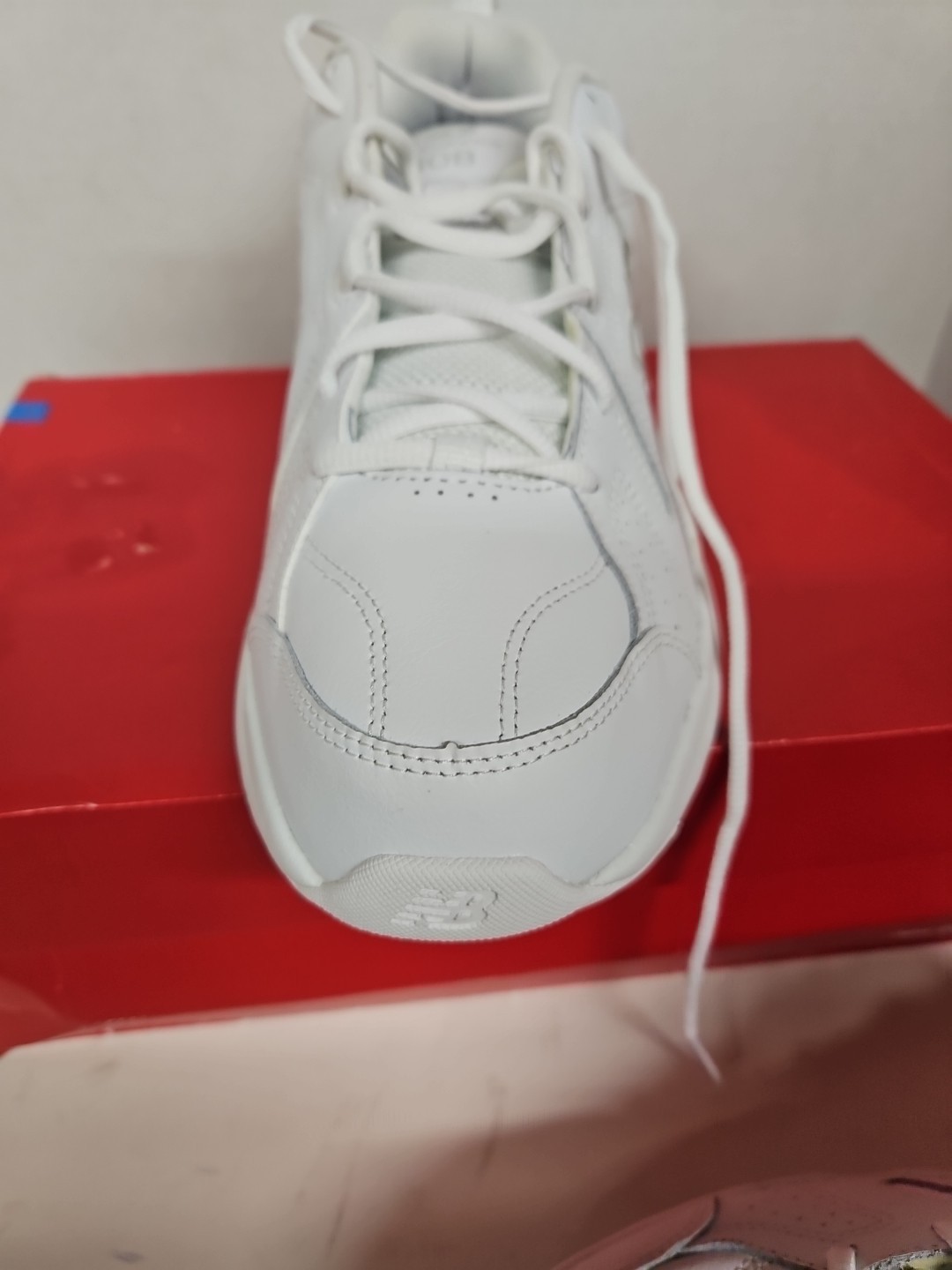 New Balance 608v5 Men’s Training Shoes Sneakers MX608AW5 – White/White