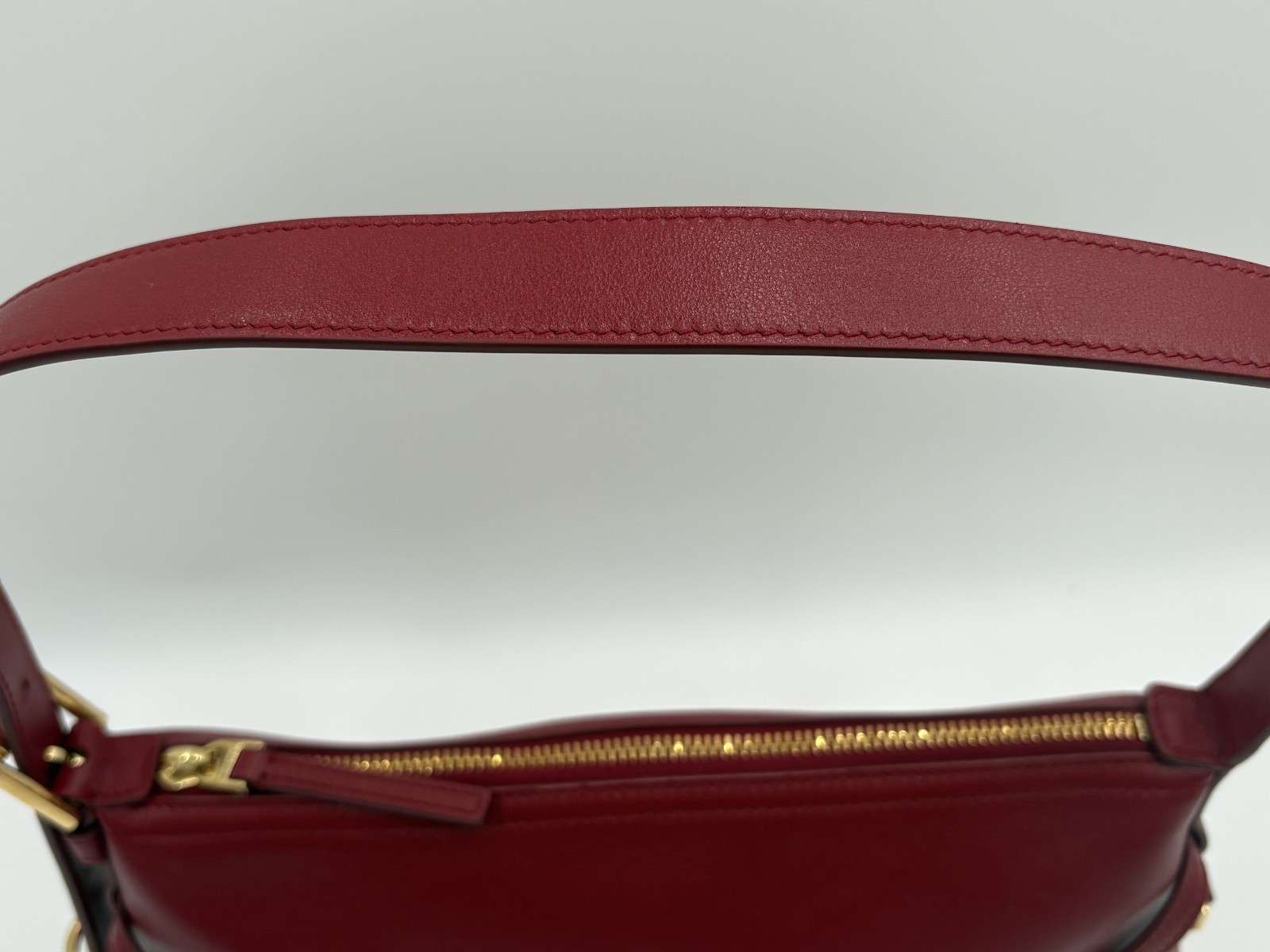 Givenchy Mini Voyou Leather Shoulder Bag Dark Red (on Nordstrom $2,150/worn 3x)