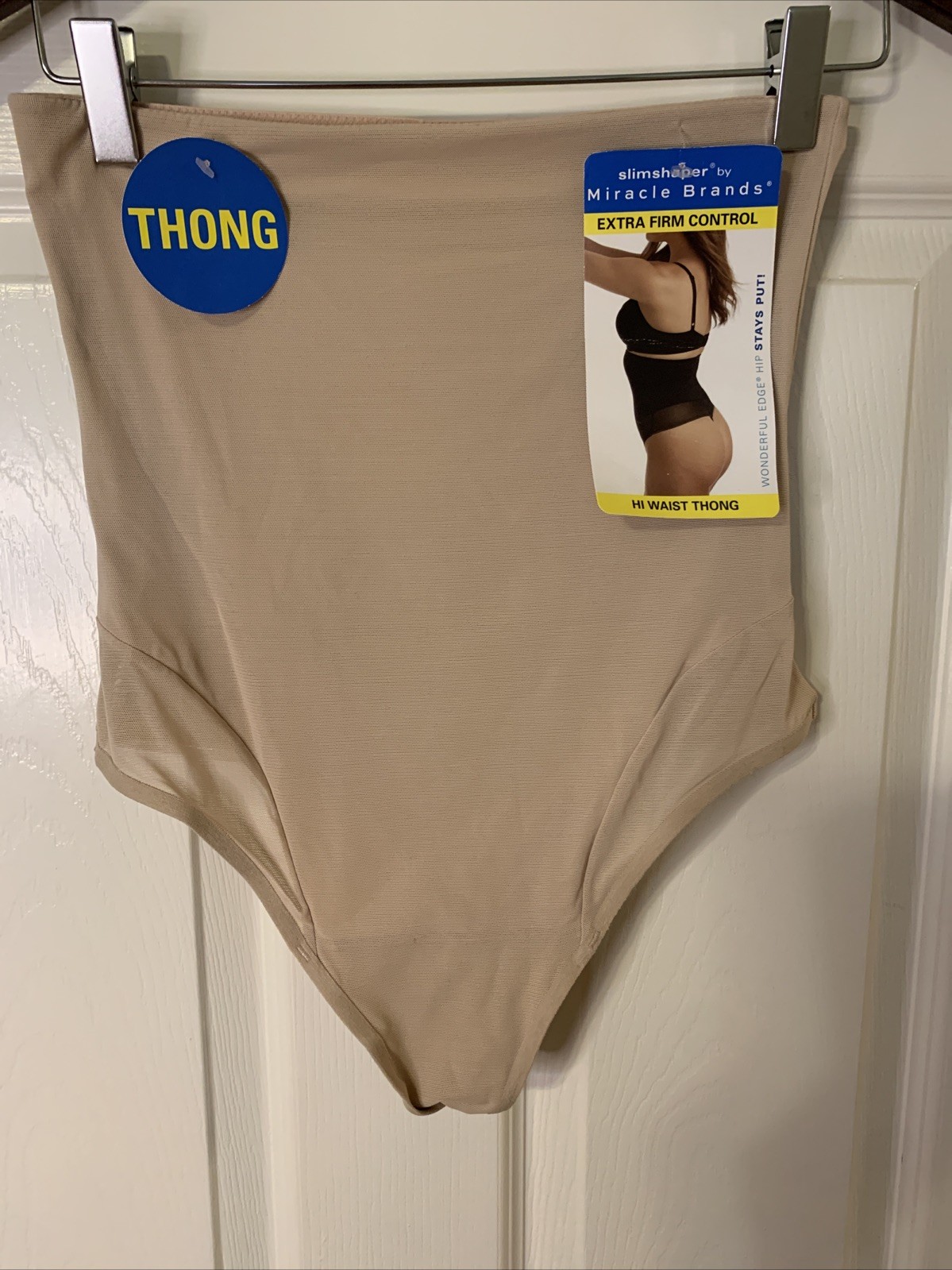 Slimshaper By Miracle Brands, High Waist Thong, Size XL, NWT