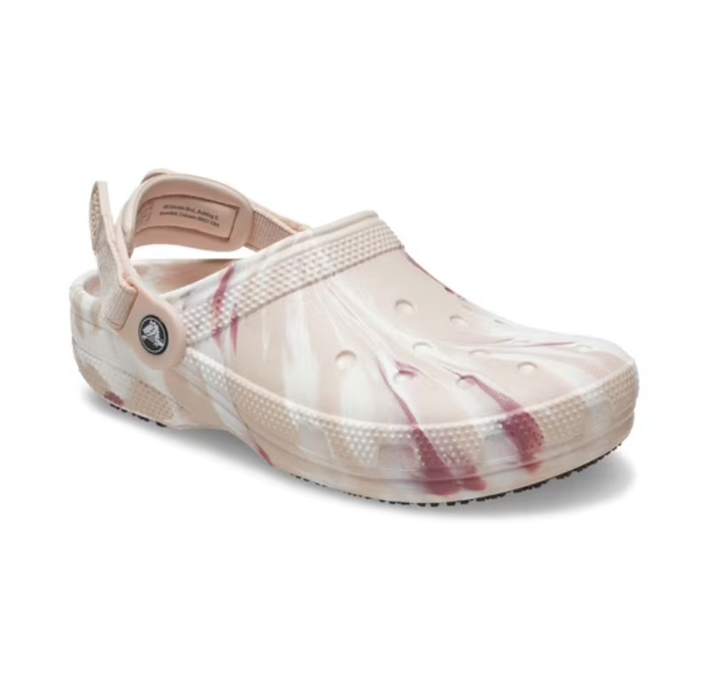 Crocs at Work Unisex Classic Slip Resistant Work Clog – Quartz/Multi