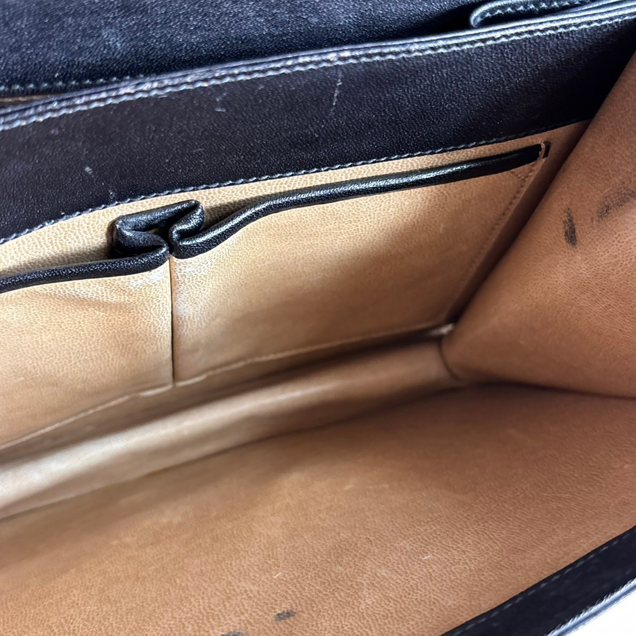 CELINE Shoulder Bag Horse Carriage Calf Leather Authentic
