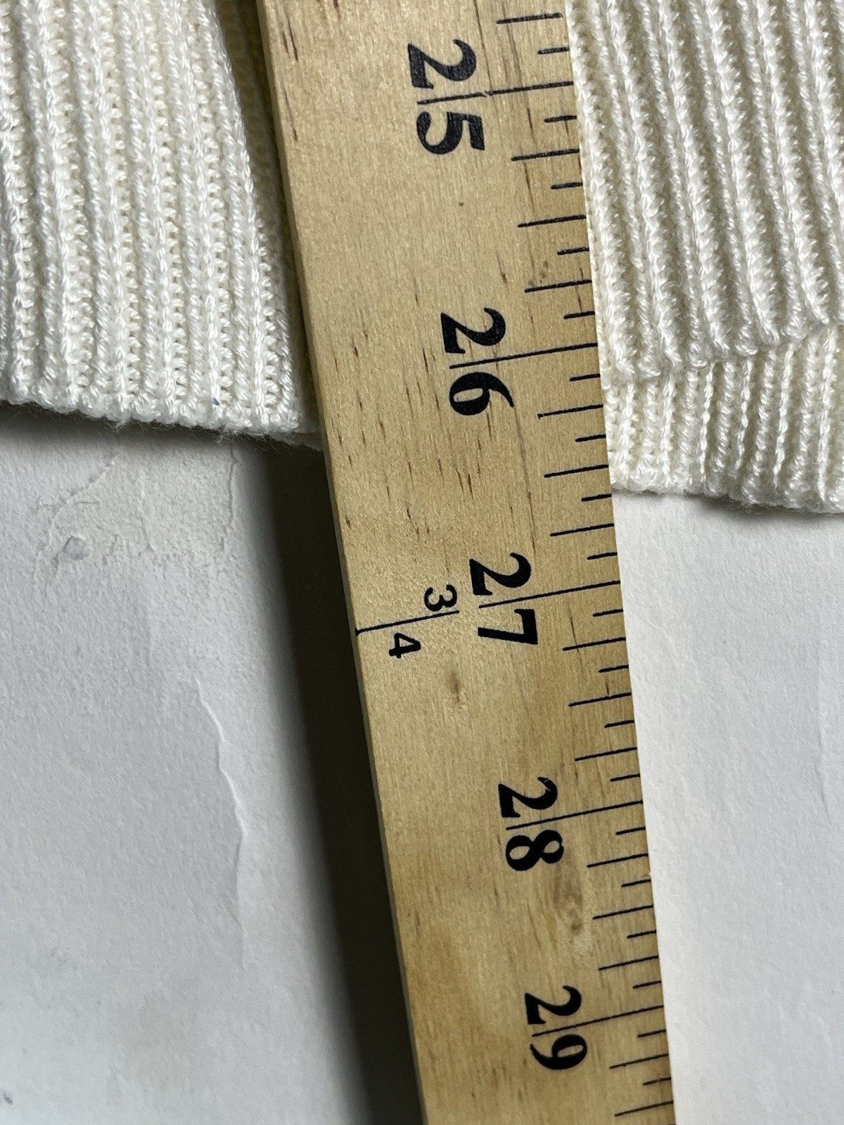 Apt 9 Open Knit Crochet Lace Detail Pullover Soft Light-Weight Sweater Ivory Med