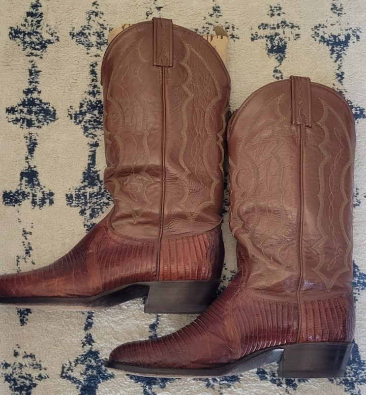 J Chisholm 5 Pairs Men’s Cowboy Boots Size 9 D Western Made In USA