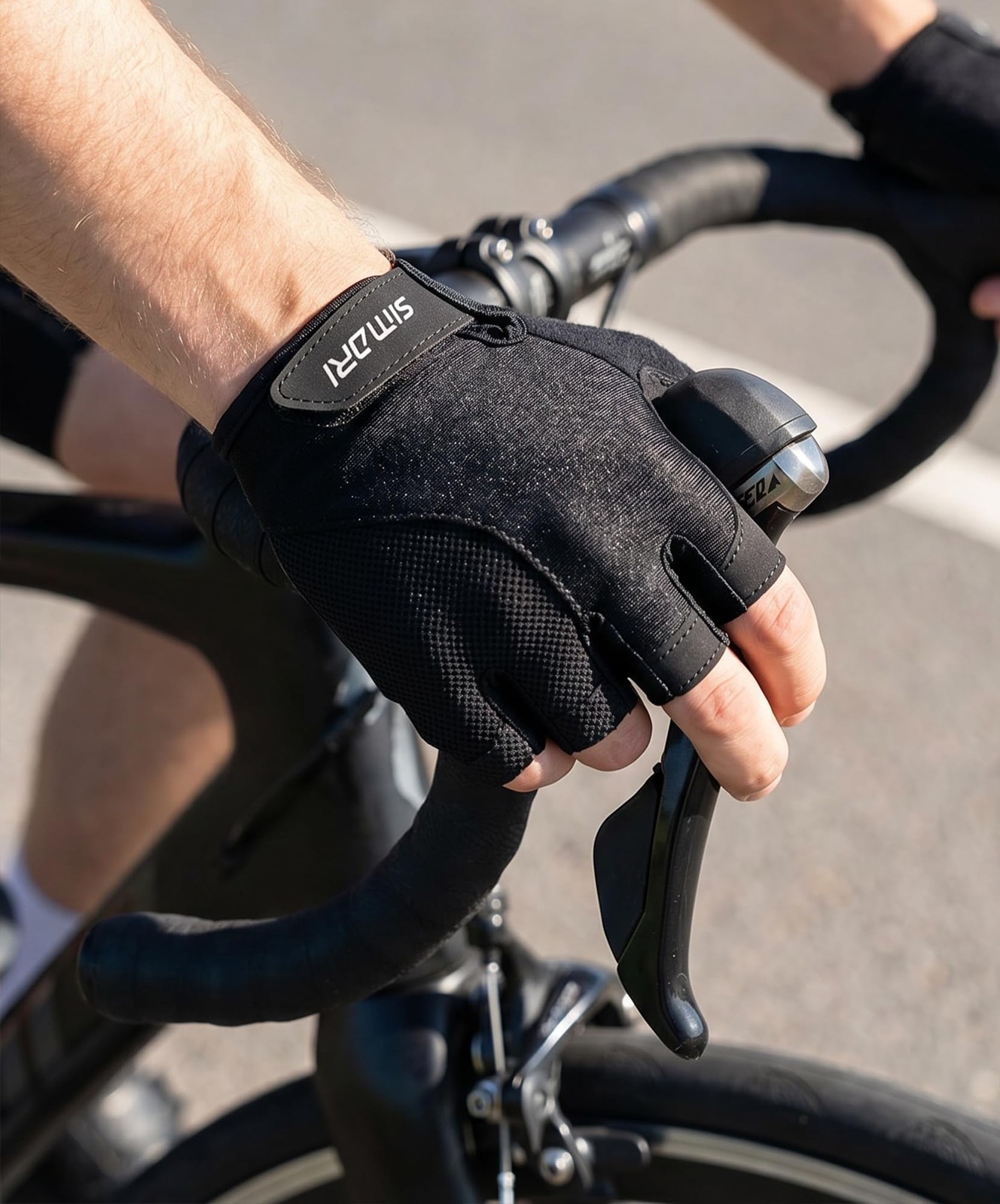 Gel Pad Cycling Gloves with Cushion/Grip/Breathable, Workout Bike Gloves for …