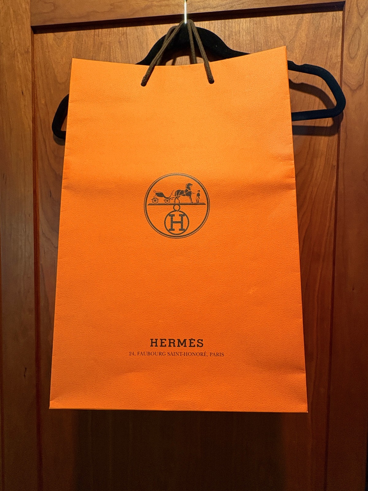 34″ Square Silk Hermes Scarf with original bag, gift box, tissue and ribbon